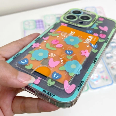 Soft Shell Sweet Korean Glossy Slot Card Case TPU 1 ~item/2023/10/25/d1aa3d2816bf4840b708d86d26df0096tplv_o3syd03w52_origin_jpeg